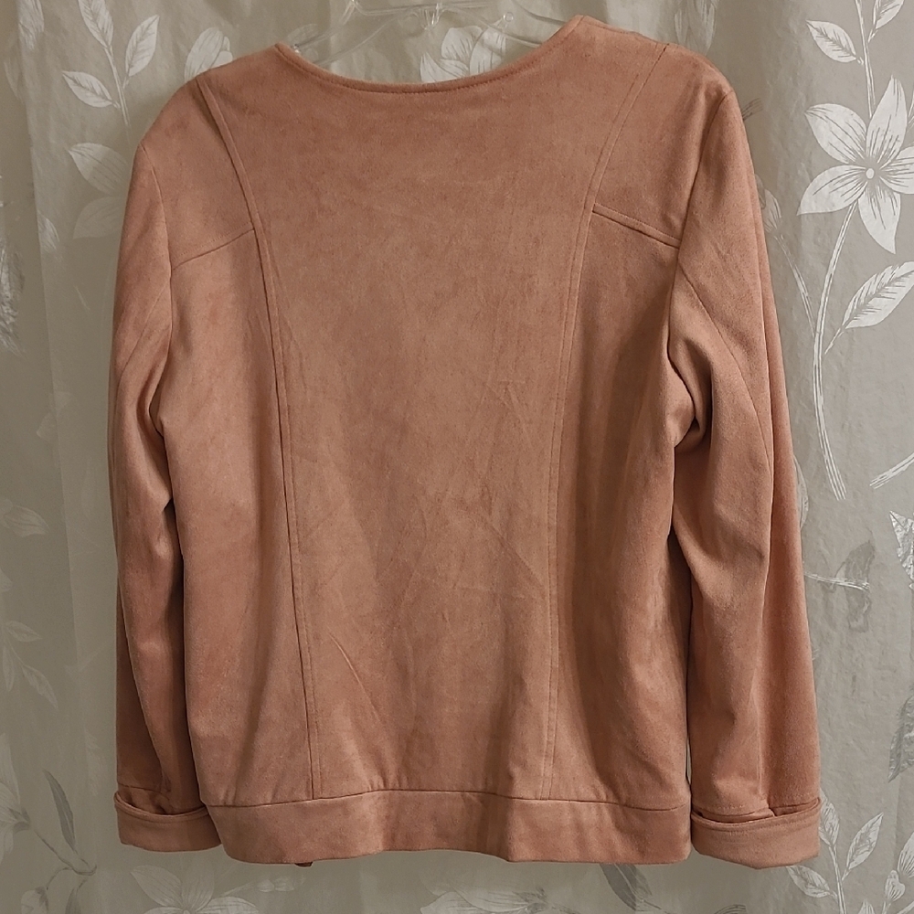 NY Collection Tan Jacket - Picture 3 of 5